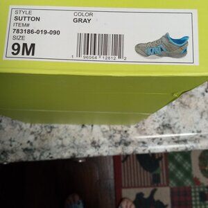 Eddie Bower slip on shoes in gray. MIB. 9M women. $25.00 O.B.O